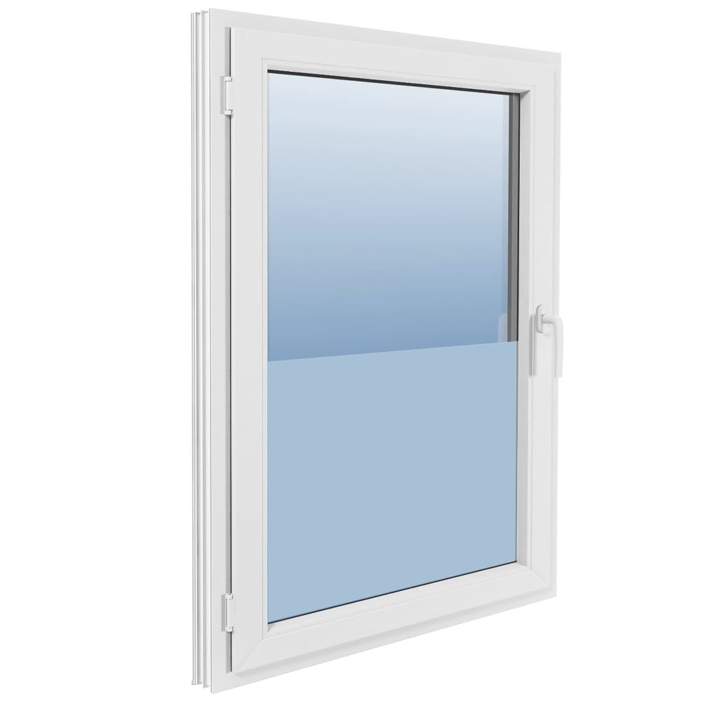 Vindusfilm frostet grå 0,9x10 m PVC