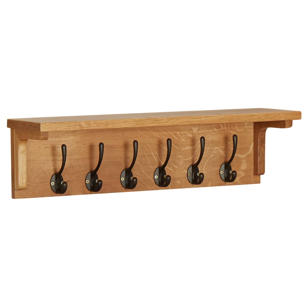 Knaggrekke 60x16x16 cm heltre eik