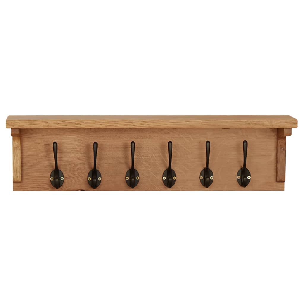 Knaggrekke 60x16x16 cm heltre eik