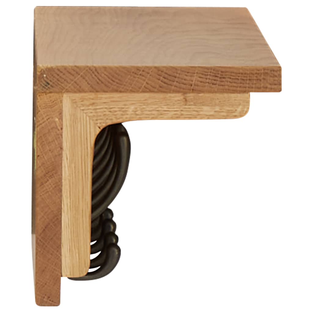 Knaggrekke 60x16x16 cm heltre eik