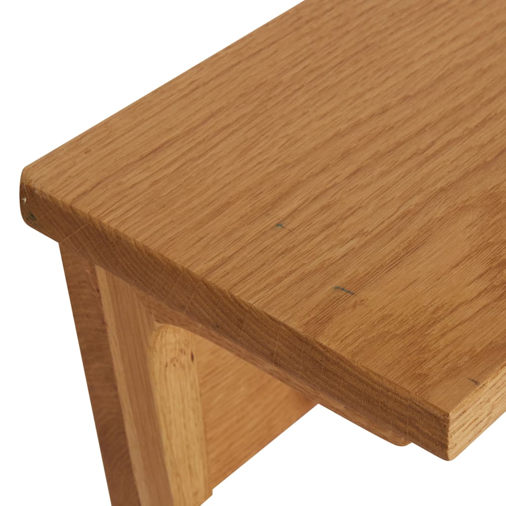 Knaggrekke 60x16x16 cm heltre eik