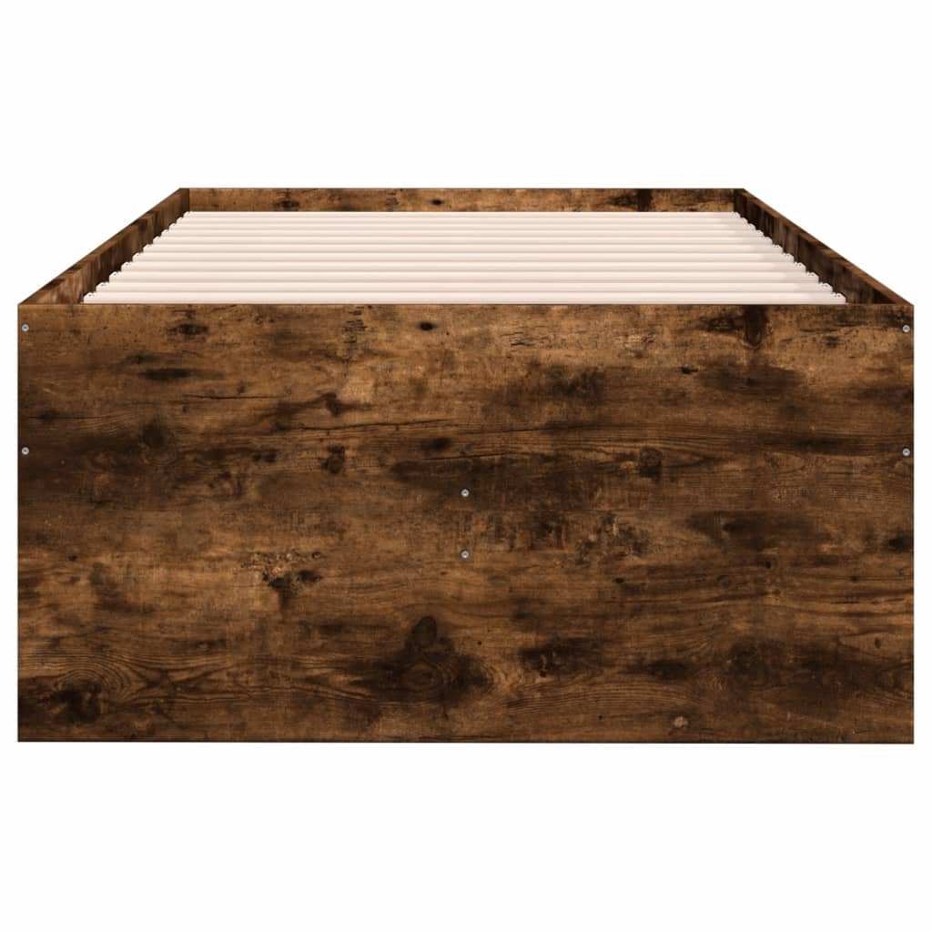 Dagseng med skuffer uten Madrass røkt eik 100x200 cm