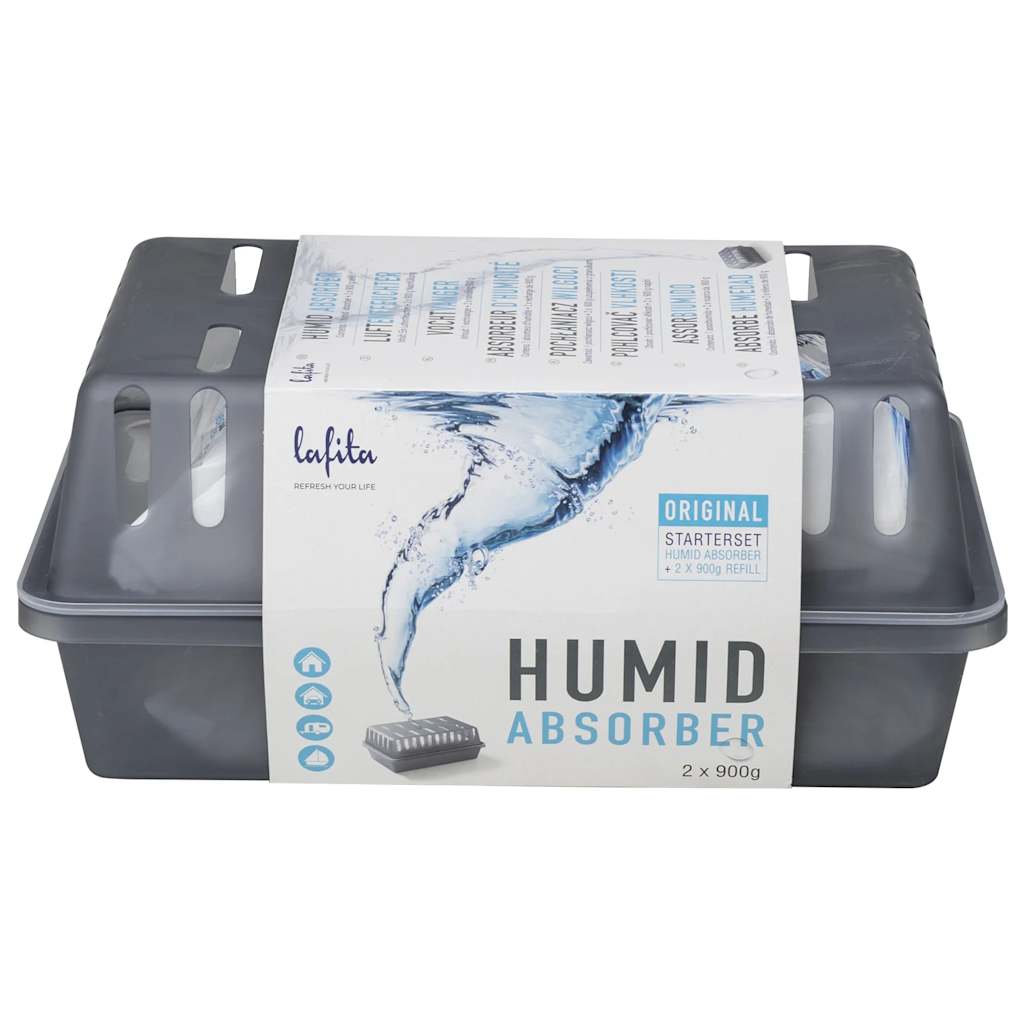 Fuktdempere med refillposer 4 stk 900 g