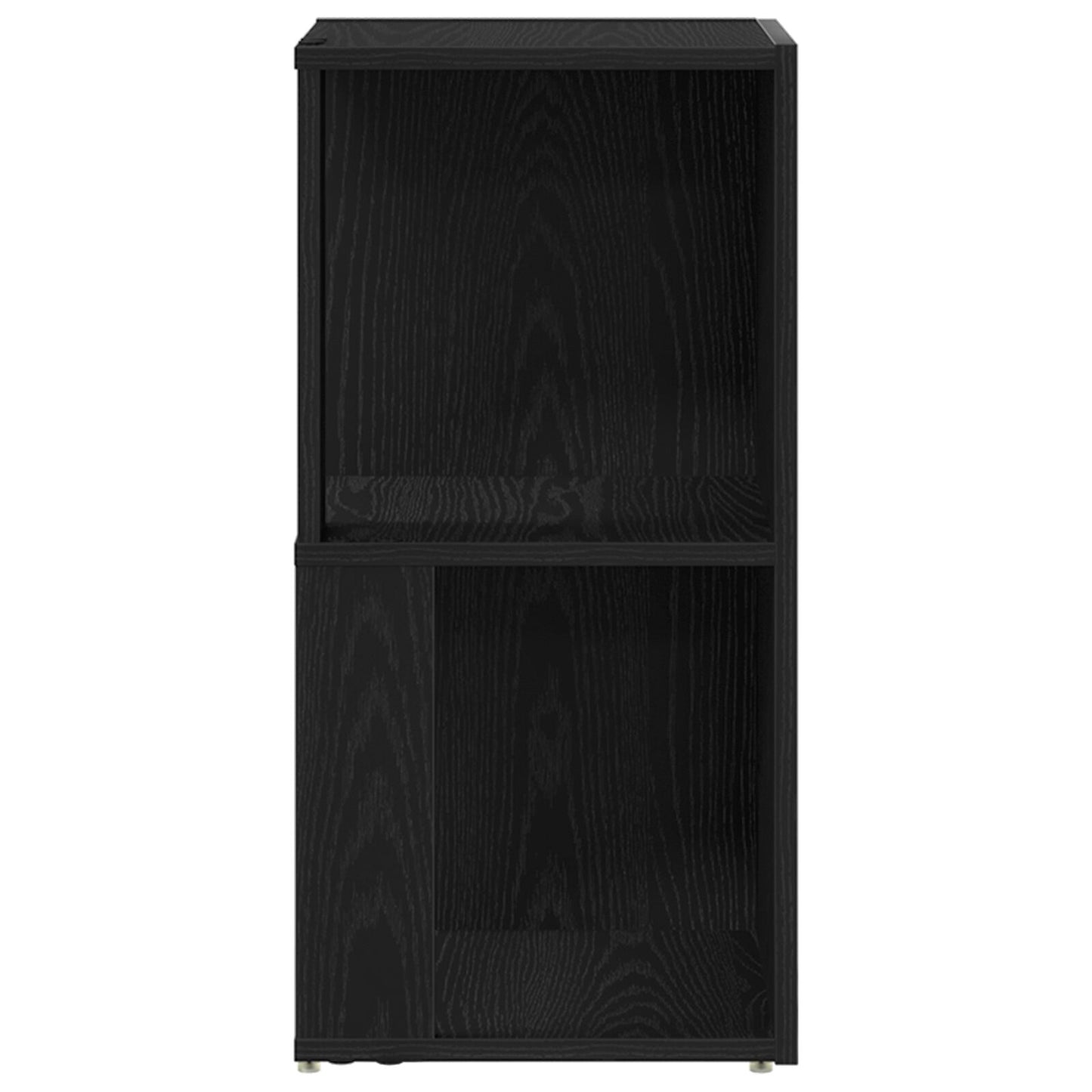 Hjørneskap Svart Eik 33x33x67 cm Konstruert Tre