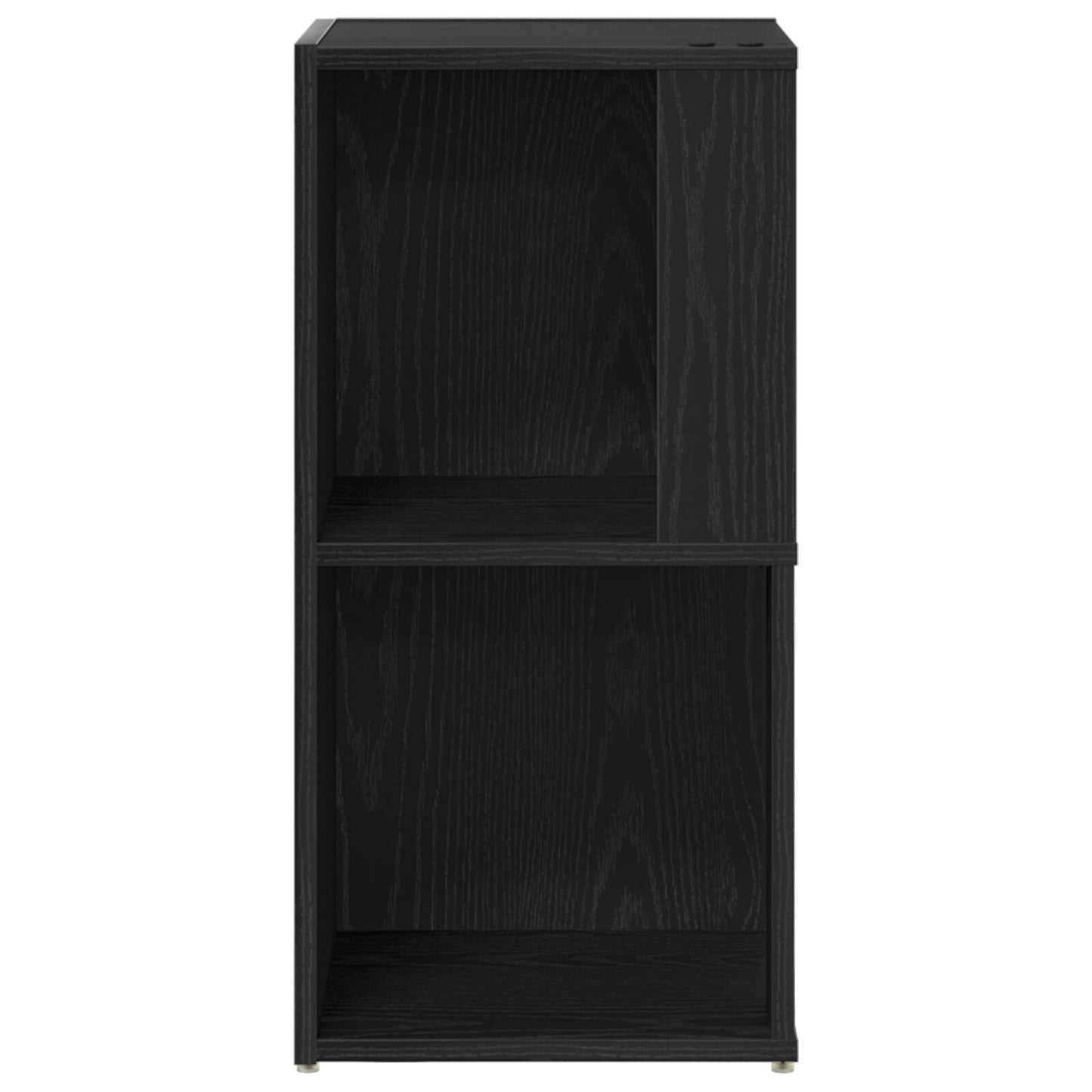 Hjørneskap Svart Eik 33x33x67 cm Konstruert Tre