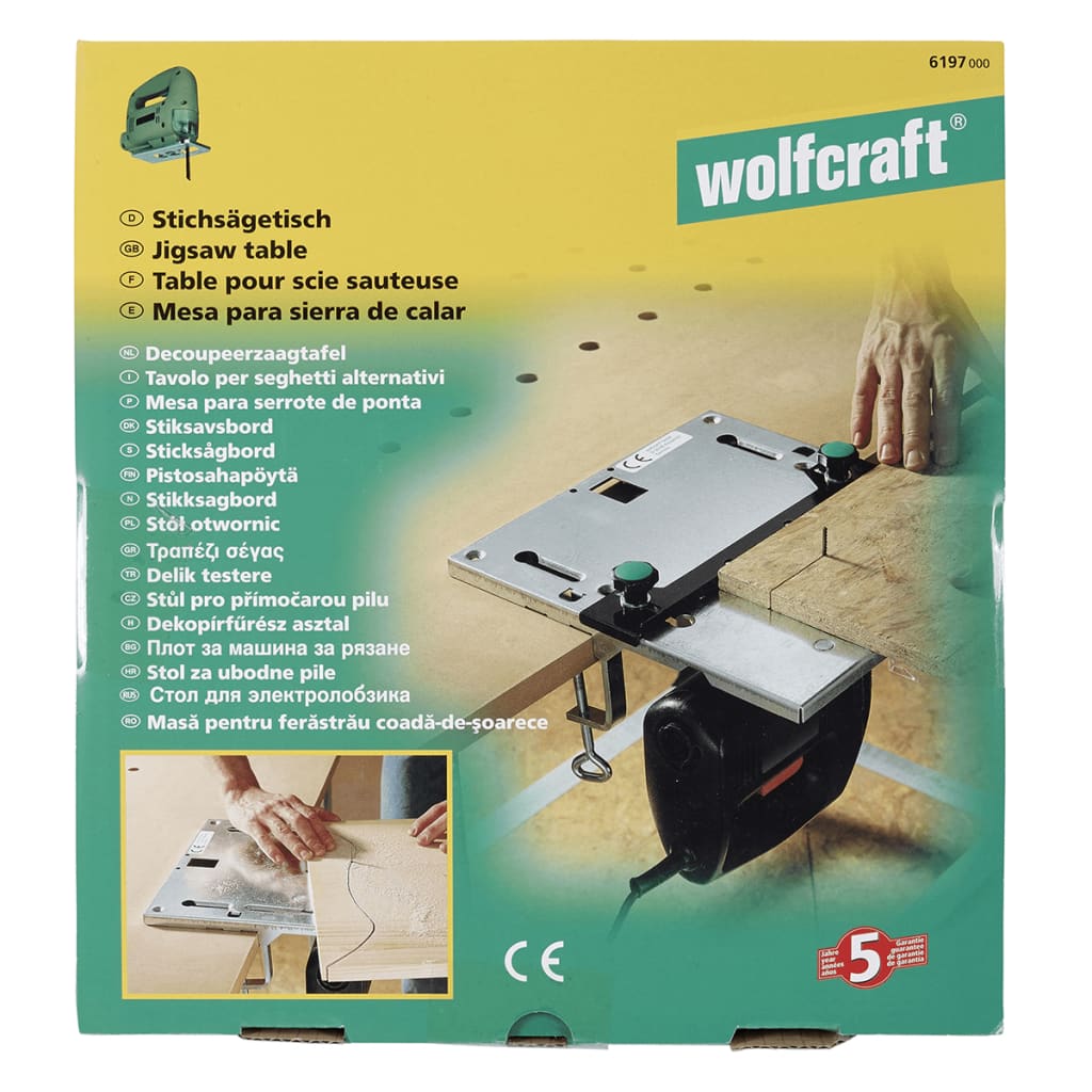 wolfcraft Stikksagbord 6197000