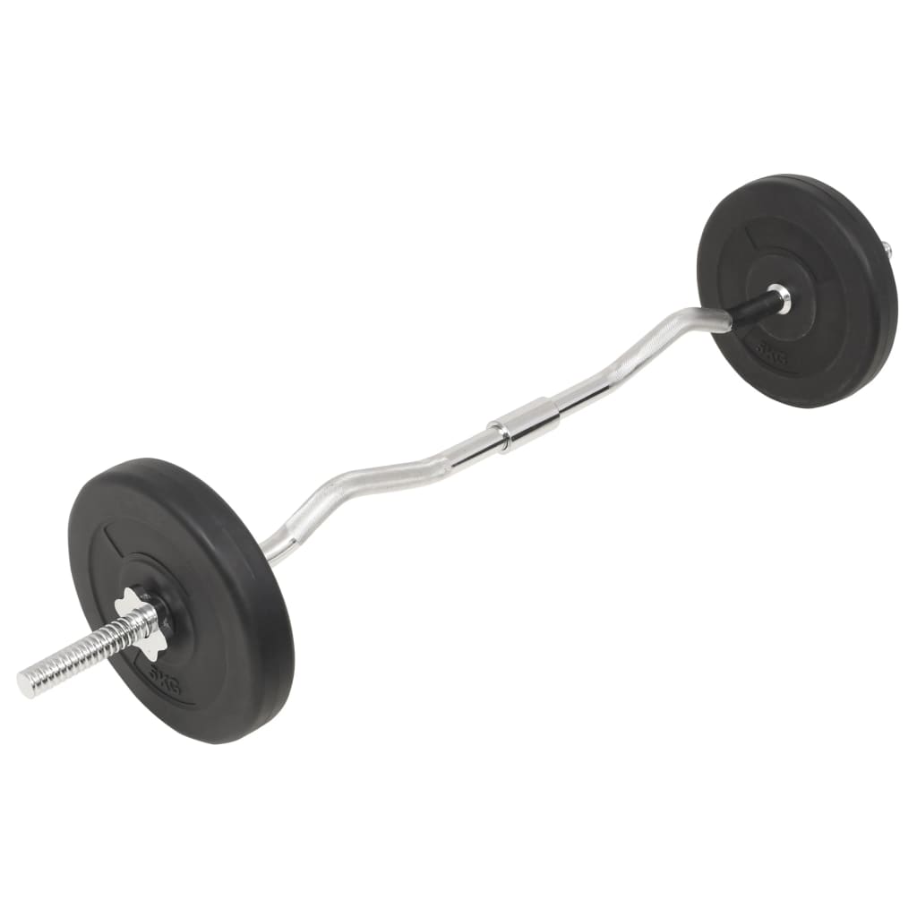 Vektstang- og manualsett 30 kg