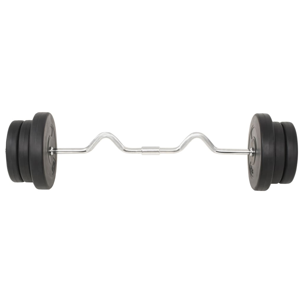 Vektstang- og manualsett 60 kg