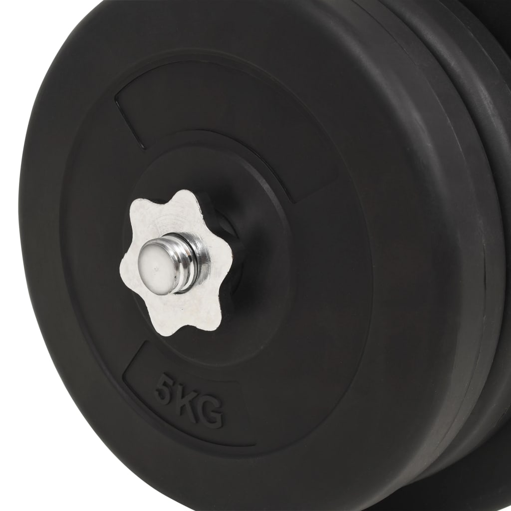 Vektstang- og manualsett 60 kg