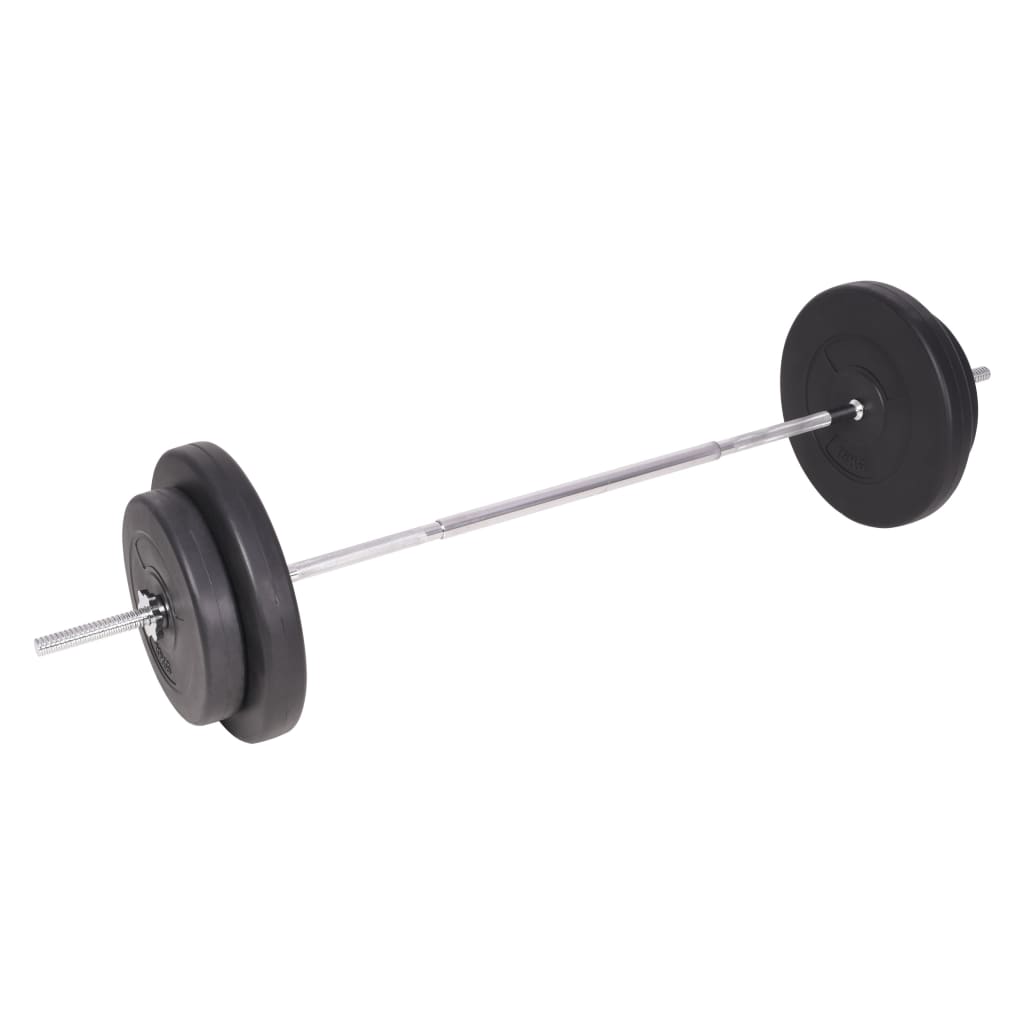 Vektstang- og manualsett 90 kg