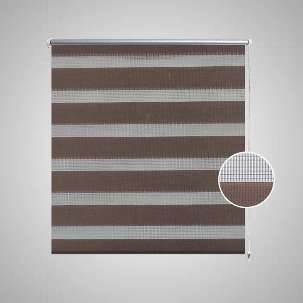 Zebra Gardiner 50 x 100 cm Kaffe Farge