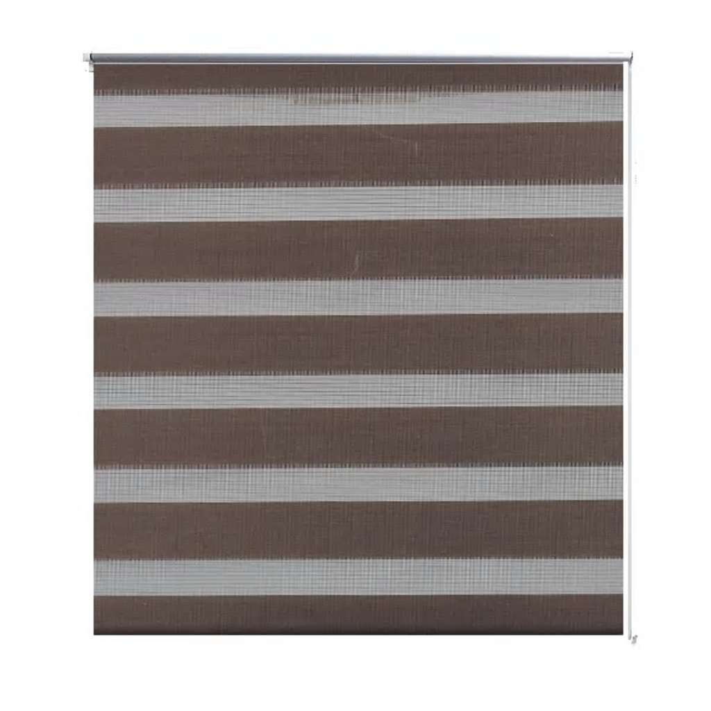 Zebra Rullegardin 60 x 120 cm Kaffe Farge