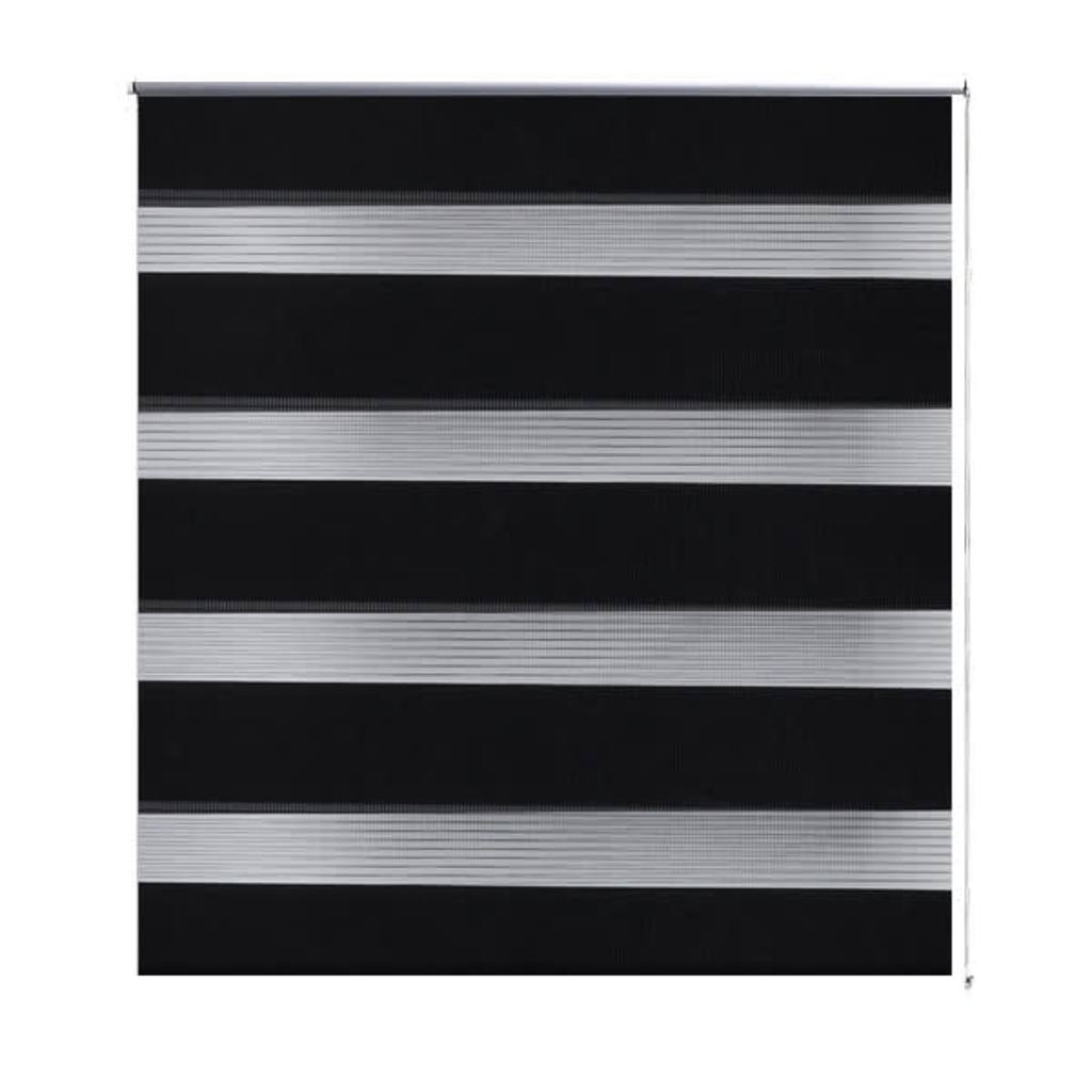 Zebra Gardiner 70 x 120 cm Svart