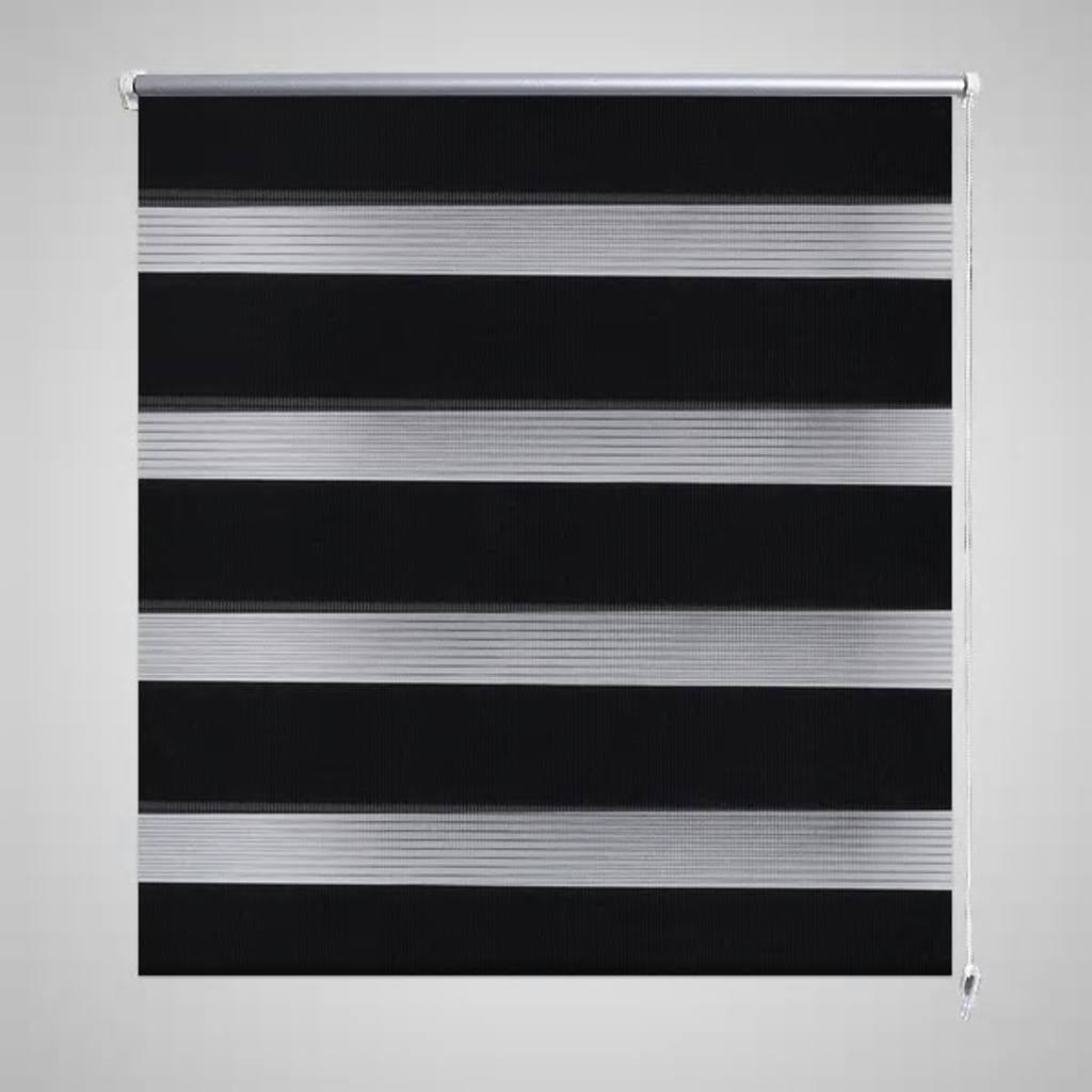 Zebra Gardiner 70 x 120 cm Svart