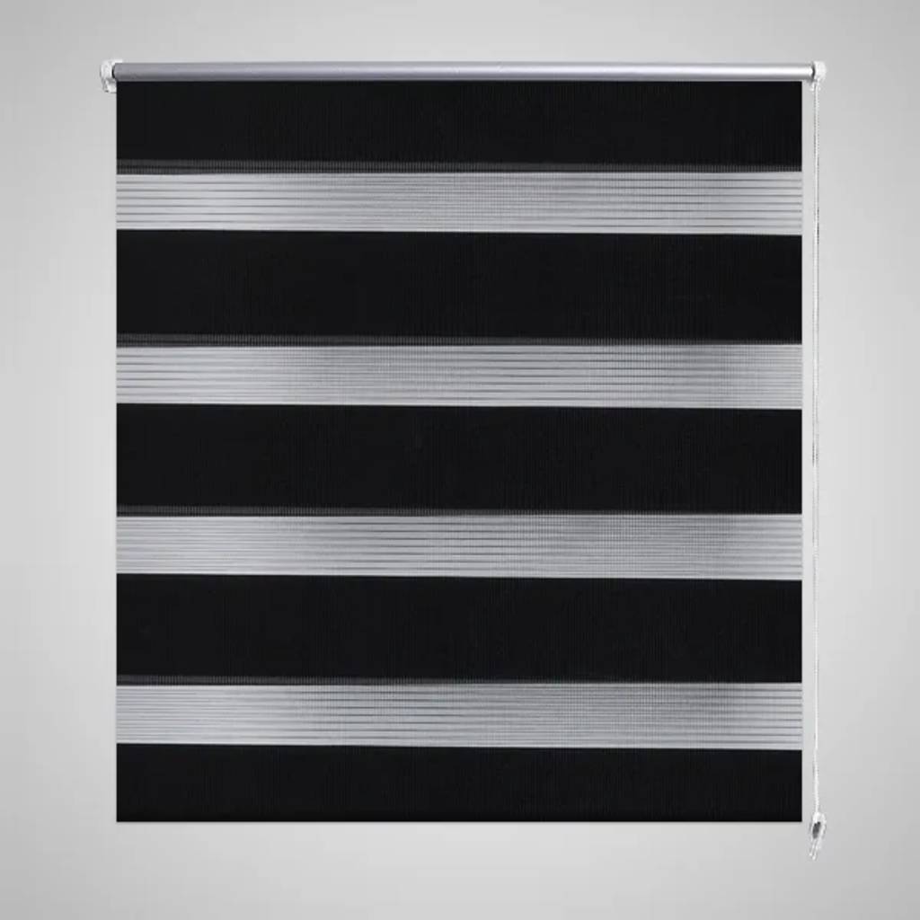 Zebra Gardiner 100 x 175 cm Svart