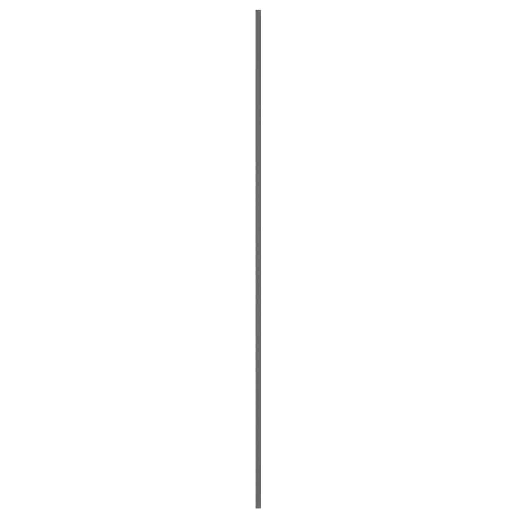 Takplater 12 stk grå 100x45 cm galvanisert stål