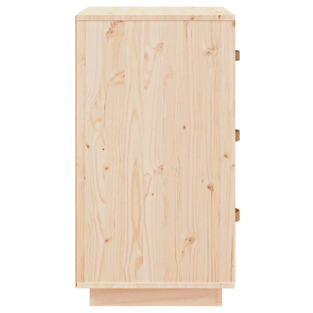  vidaXL Nattbord 2 stk 40x40x75 cm heltre furu