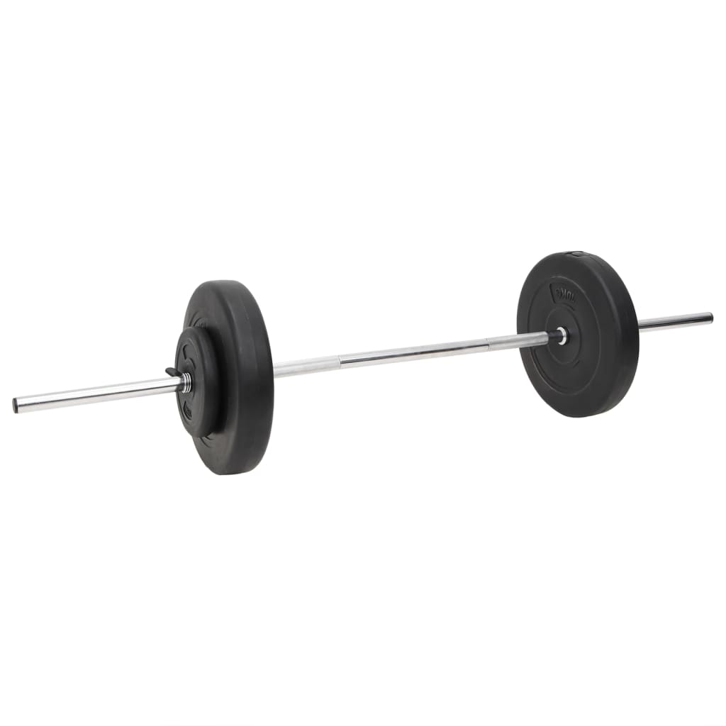 Vektstang og manual med skiver 60 kg