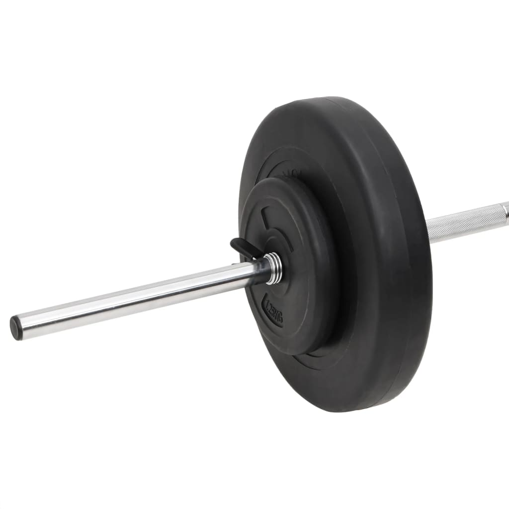 Vektstang og manual med skiver 60 kg