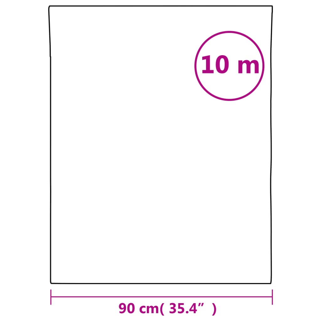 Vindusfilm frostet hvit 90x1000 cm PVC