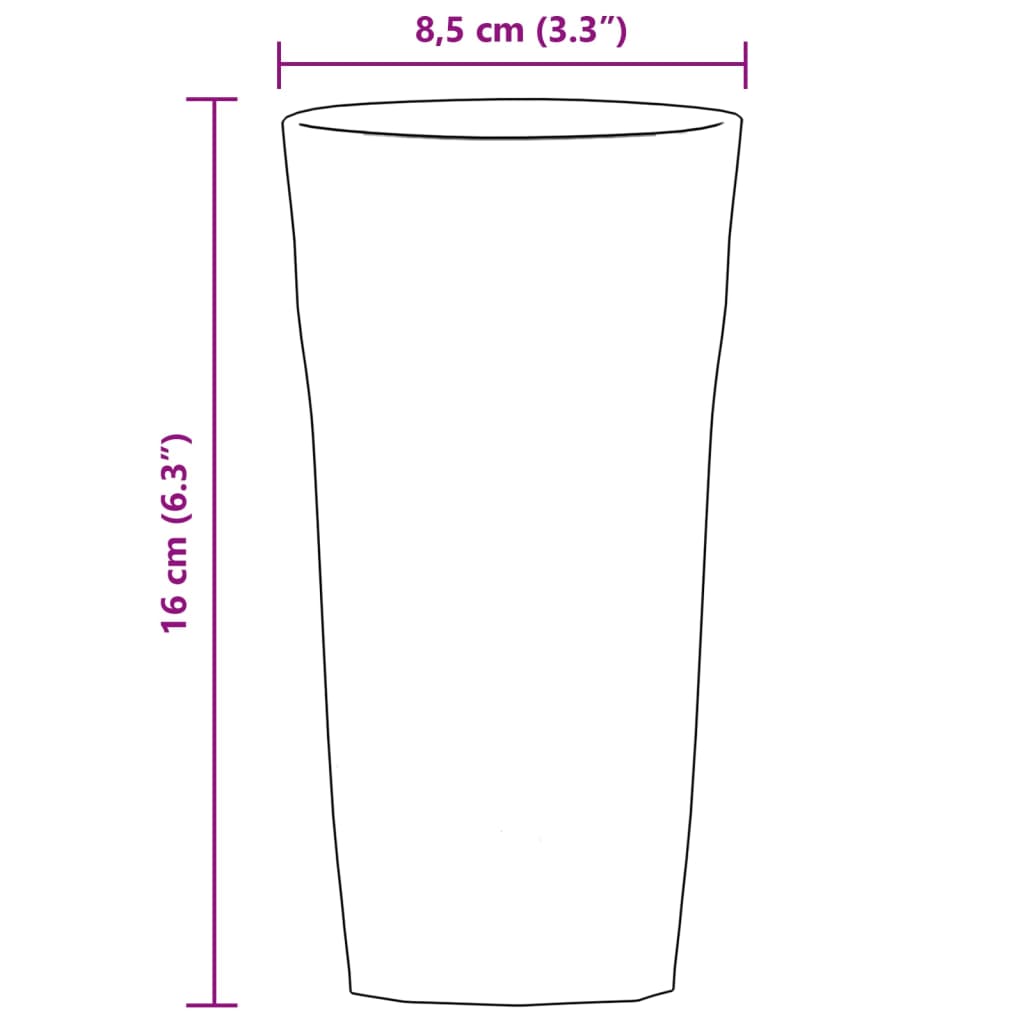 Ølglass 6 stk 475 ml