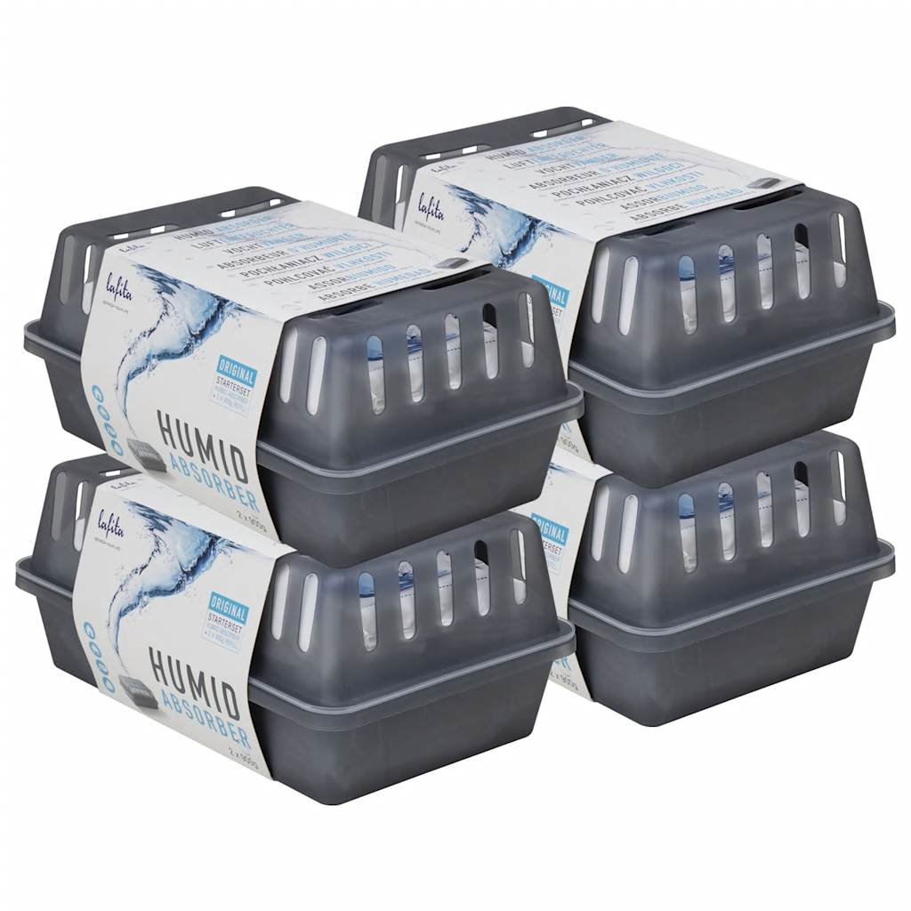Fuktdempere med refillposer 4 stk 900 g